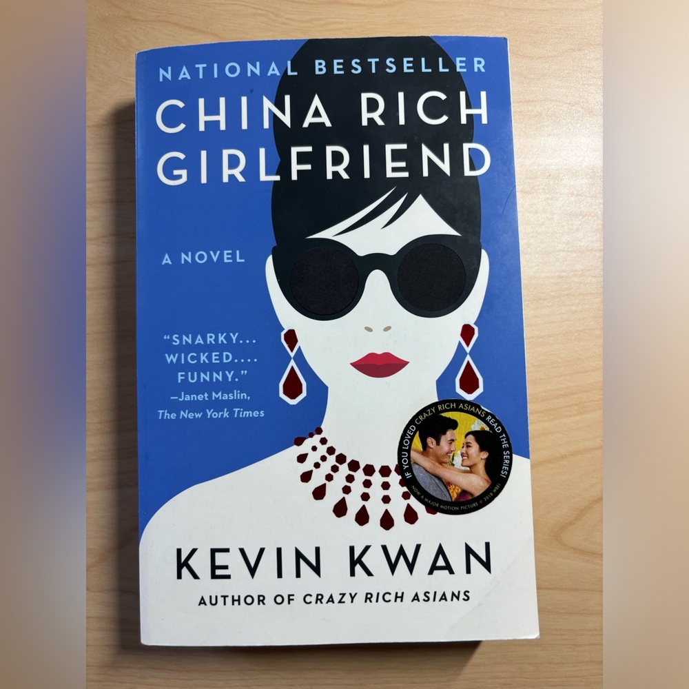 Book: China Rich Girlfriend by Kevin Kwan